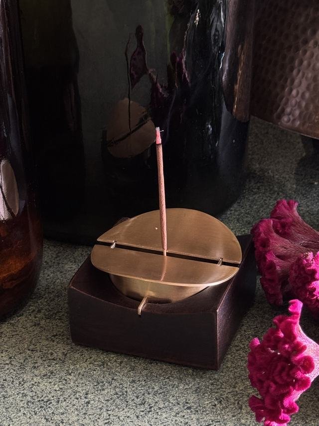 Brass Incense Stand